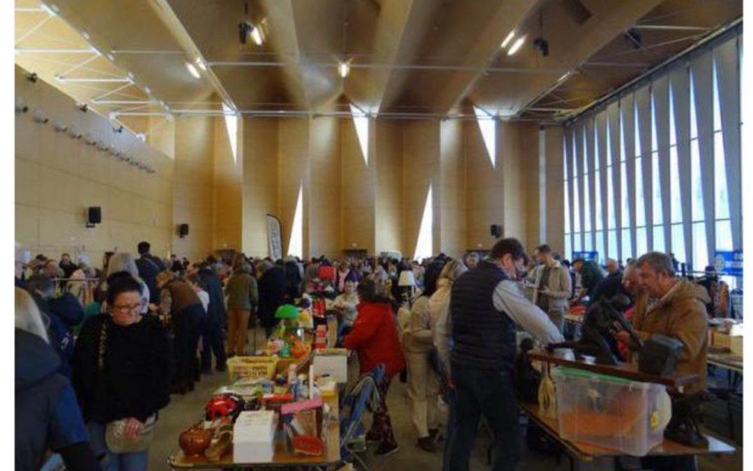 Don à albi lors de la brocante organisée par le Rotary-club de Calais le 23 février 2025